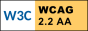 Page tested to conform to WCAG 2.2 AA